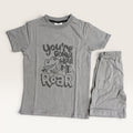 Dino Roar Kids T Shirt Shorts Set